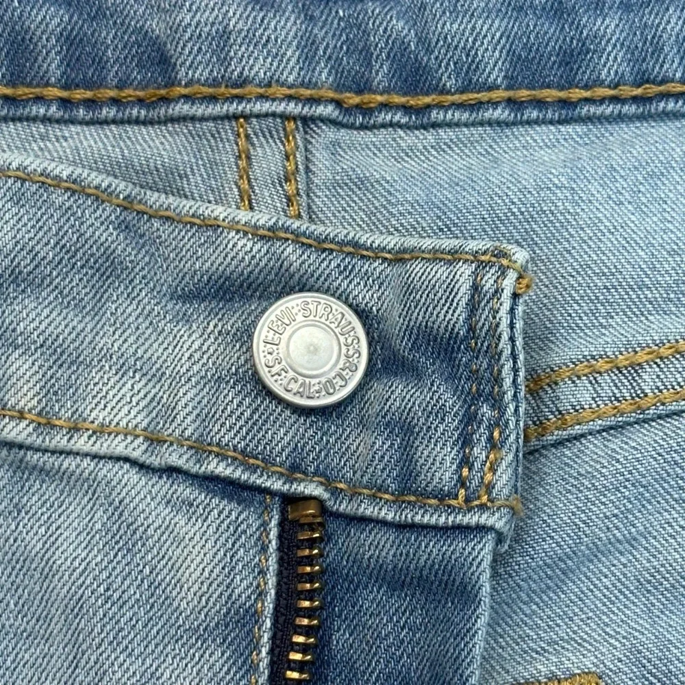 Levis 511 Slim Fit Jeans Light Wash Blue Denim 31x31 Mens Casual Pants